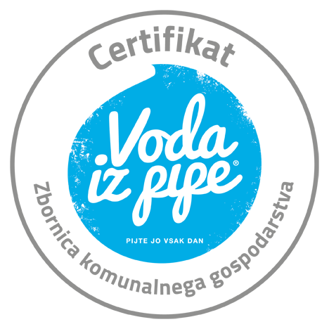 Certifikat voda iz pipe